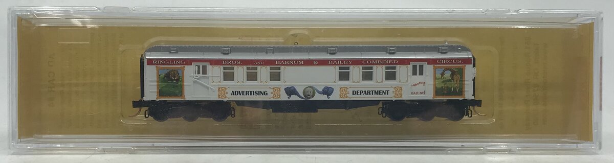 Micro-Trains 14000210 N Ringling Bros. 60' RPO Heavyweight Passenger Car #4