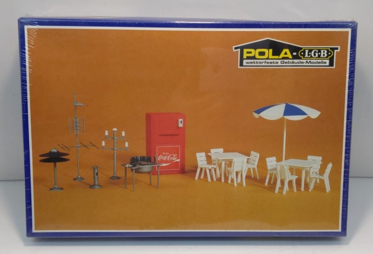 Pola 969 G Scale Plastic Garden Set