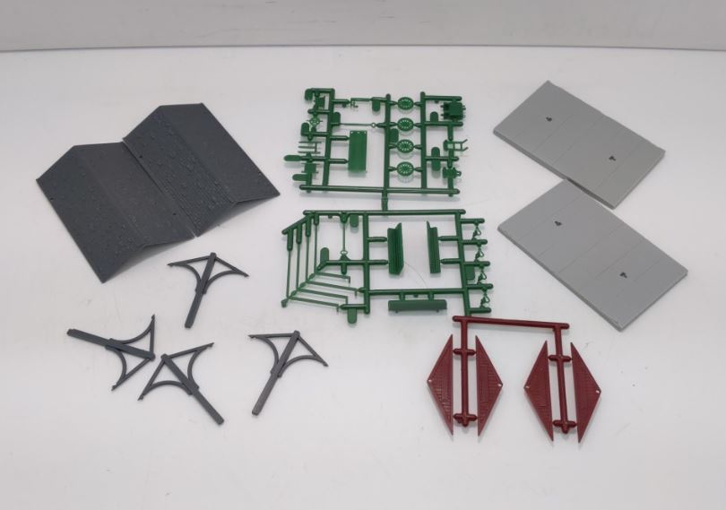 Atlas 0707 HO Station Platform Building Kit