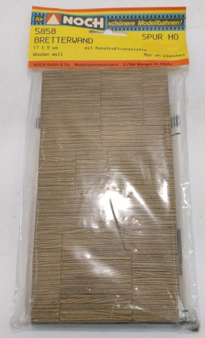 Noch 5858 HO Scale Wooden Wall