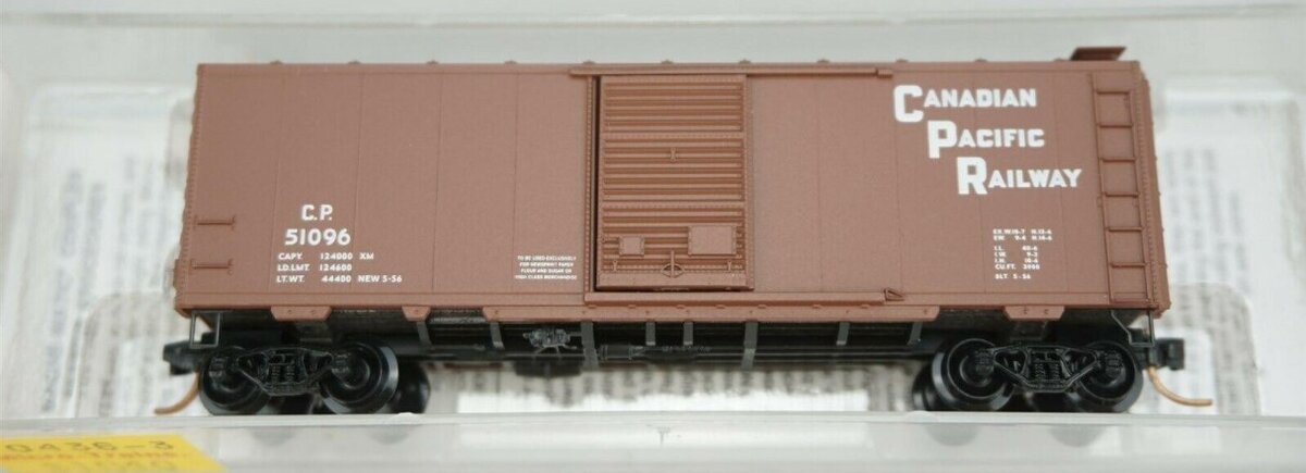 Micro-Trains 20436/3 N Scale Canadian Pacific Box Car #51096
