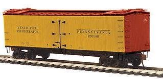 MTH 80-94003 HO Pennsylvania Woodside Reefer Car #120140
