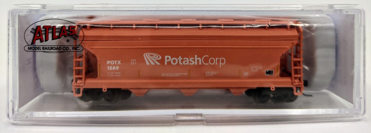 Atlas 50004015 N Potash Corp Trainman® ACF® 3560 Covered Hopper #1589