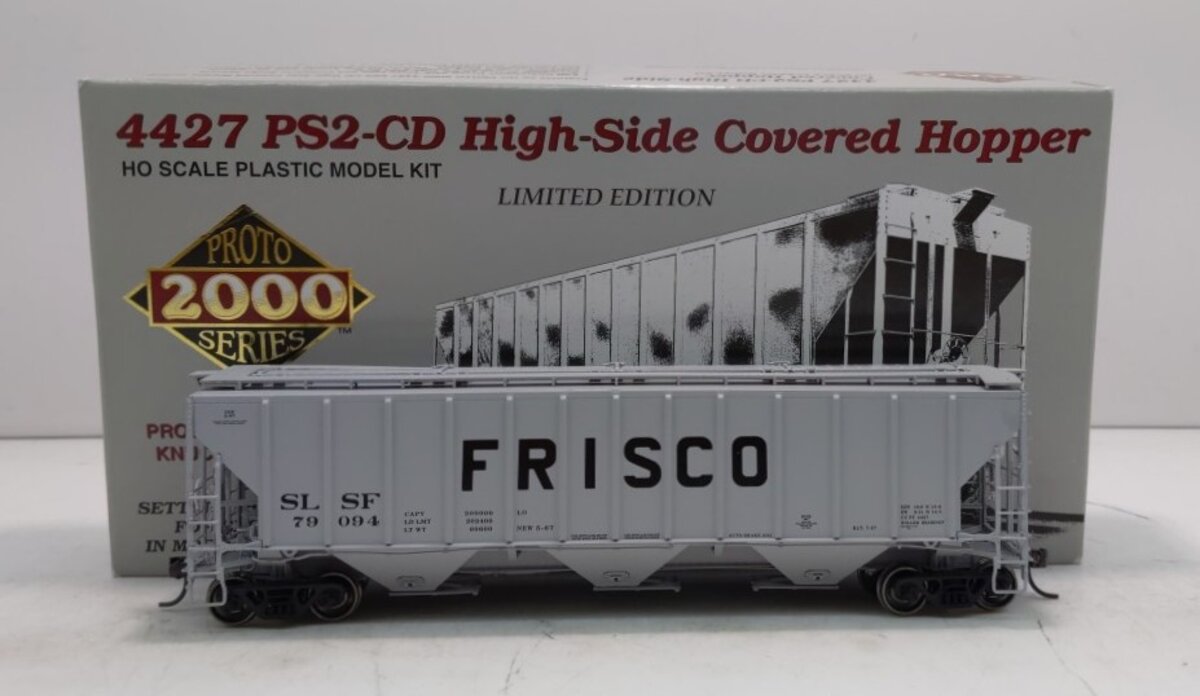 Proto 2000 21886 HO SLSF 4427 PS2-CD High Side Covered Hopper