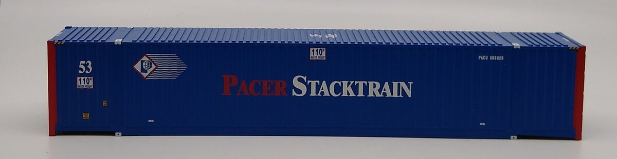 Atlas 3006303-5 O Scale Pacer Stacktrain Jindo 53ft Container #889829