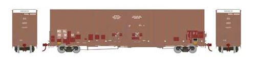 Athearn 75084 HO Scale NOKL 60' Gunderson Double Door Boxcar #603252
