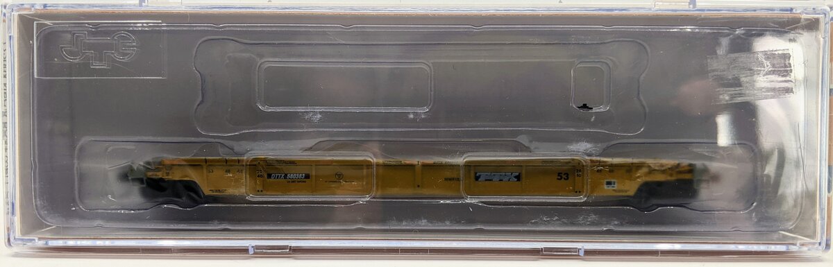 JTC Model Trains 772004 N Scale NSC TTX 53' 9 Post Well Car #680383