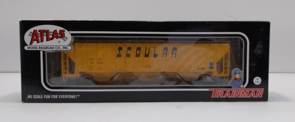 Atlas 20001750 HO Scoular Thrall 4750 Covered Hopper #45294