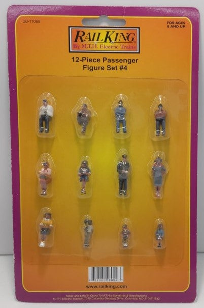 MTH 30-11068 O Passenger Figure Set #4 (Set of 12)