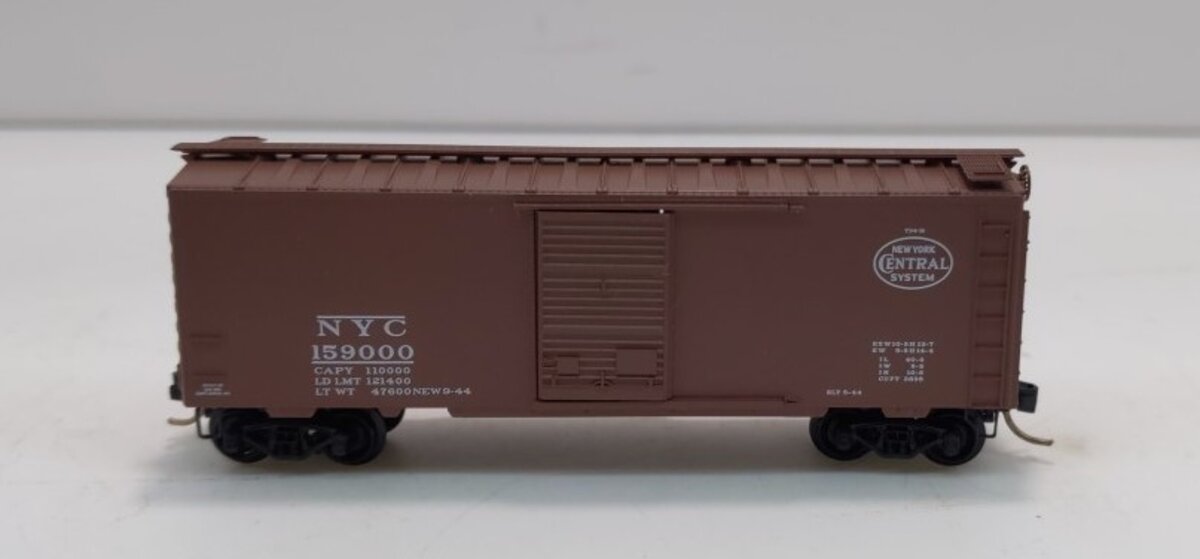 Micro-Trains 02000047 N New York Central 40' Single Door Boxcar #159000