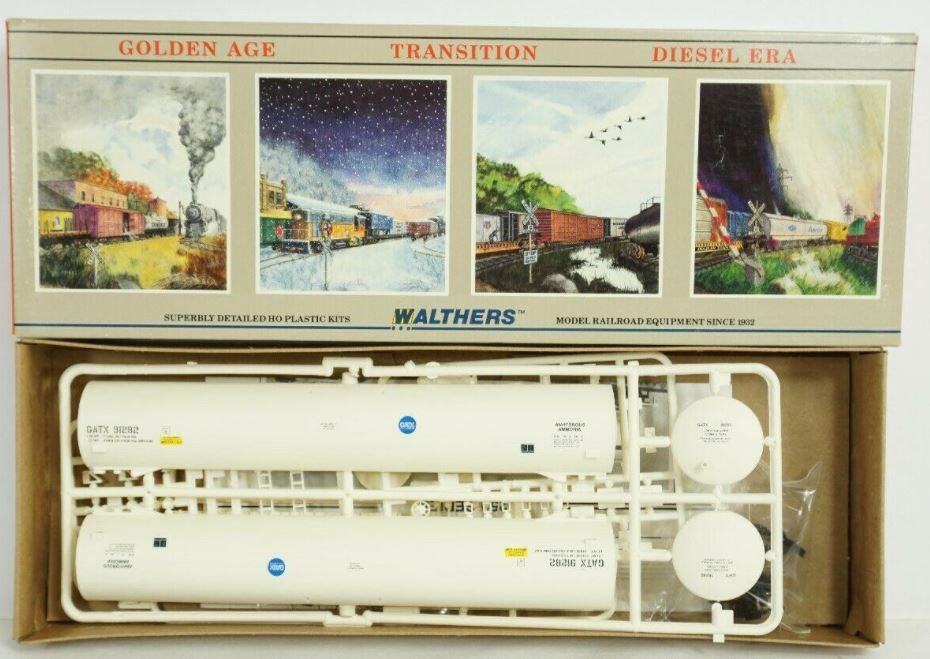 Walthers 932-5258 HO Scale GATX 65'''' AA Tank Car # 991282 Kit