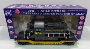 RMT 96699032 RMTX-20102 O Scale Flat Car w/ NS Shell Load