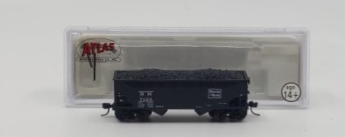 Atlas 40826 N Scale B&M 2-Bay Offset Hopper #7160