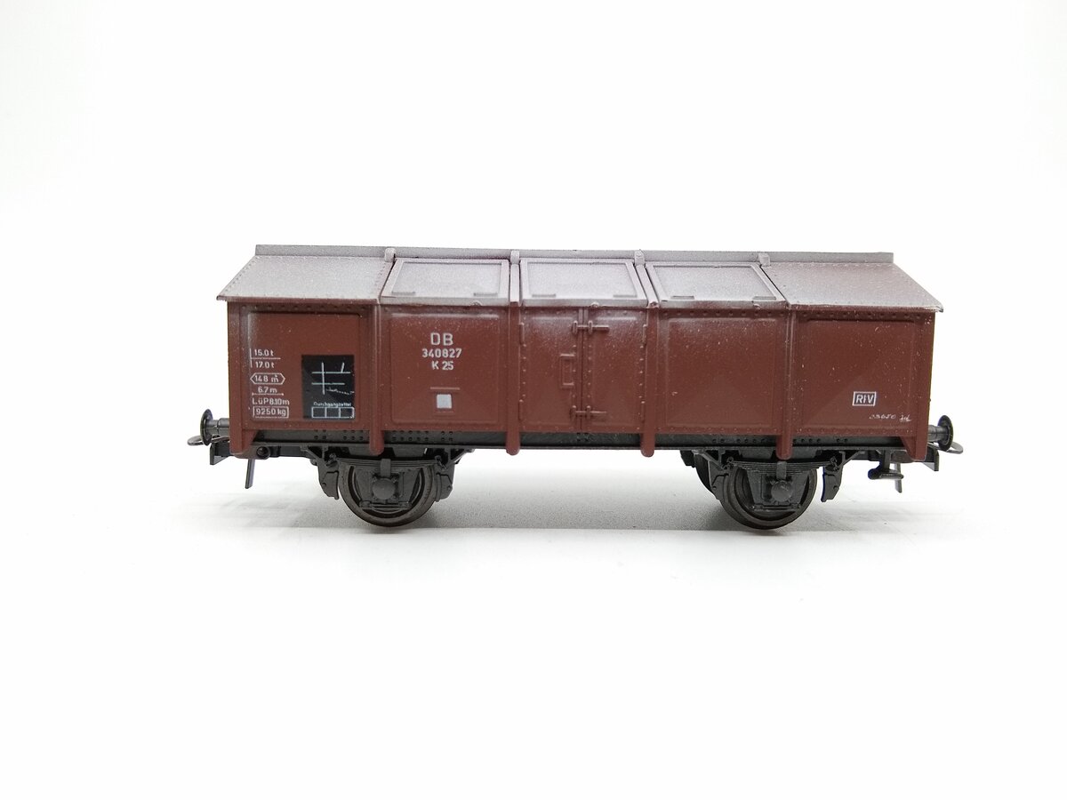 Roco 4313 HO Scale DB Klappdeckelwagen Freight Car