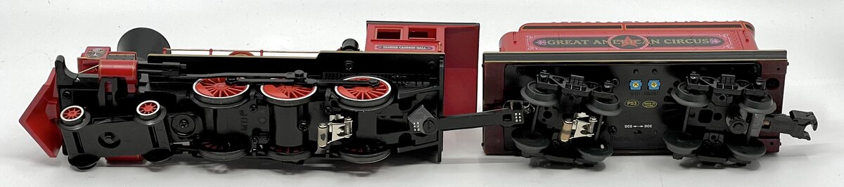 MTH 30-1585-1 4-6-0 Great American Circus Steam Engine w/PS3 #1