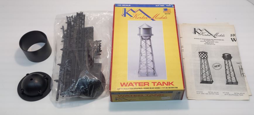 Korber 127 HO Scale Water Tank Building Kit