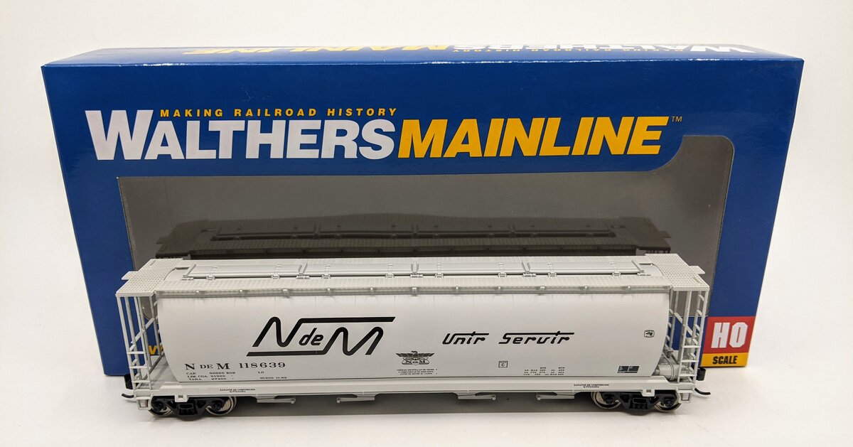 Walthers 910-7346 NdeM 59' Cylindrical Hopper #118639