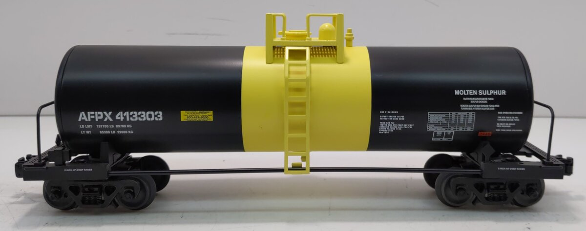 Lionel 6-82857 O Gauge AFPX Unibody Tank Car #413303
