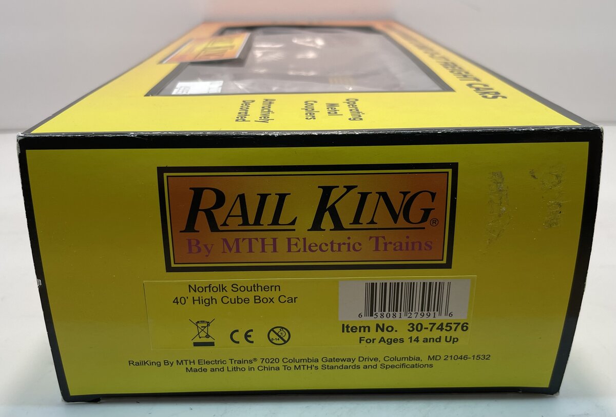 MTH 30-74576 Norfolk Southern 40' High Cube Boxcar