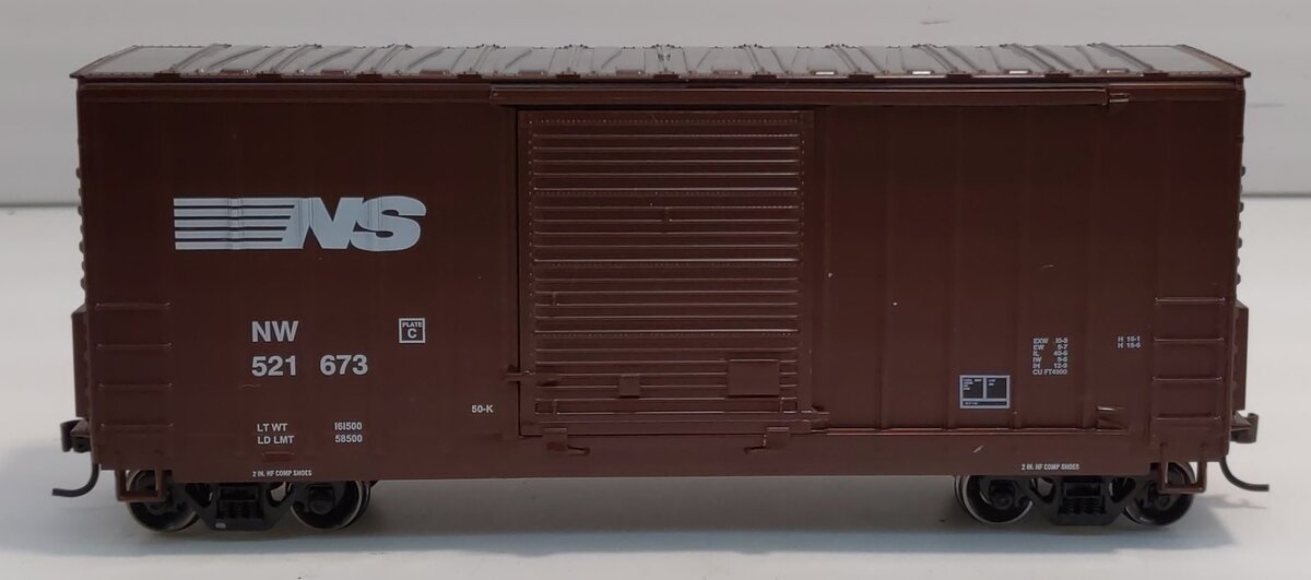 Athearn 70861 HO NS 40' Ouside-Braced Hi-Cube Box Car #521673