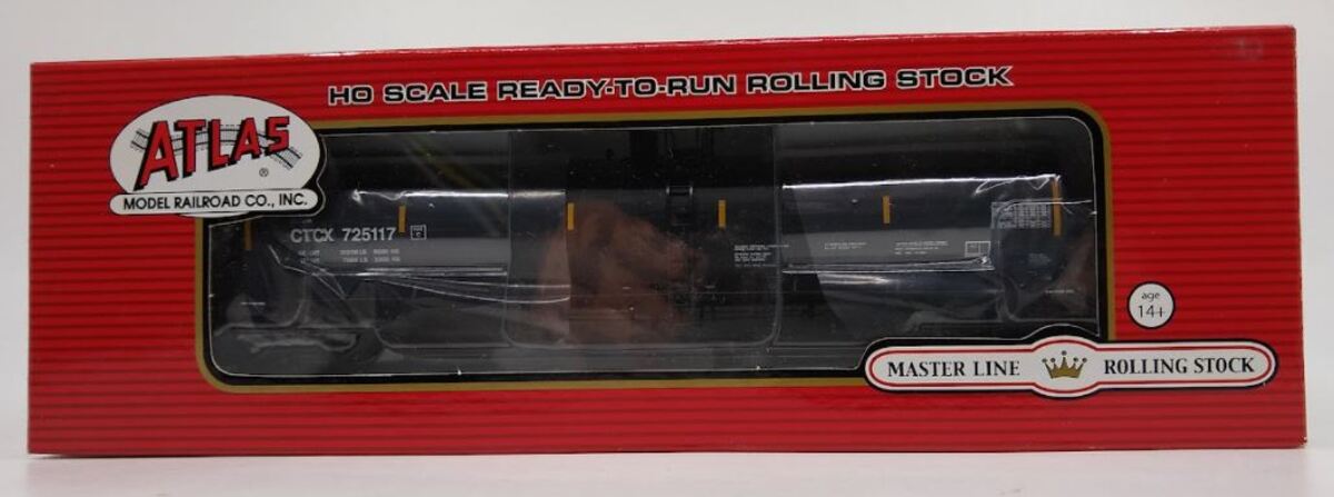 Atlas 20002784 HO CTCX (CIT Group) Trinity 25,000 Gallon Tank Car #725117