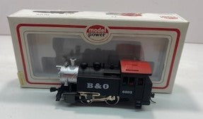 Model Power 96505 HO Baltimore & Ohio 0-4-0 Tank Steam Locomotive (Powered)