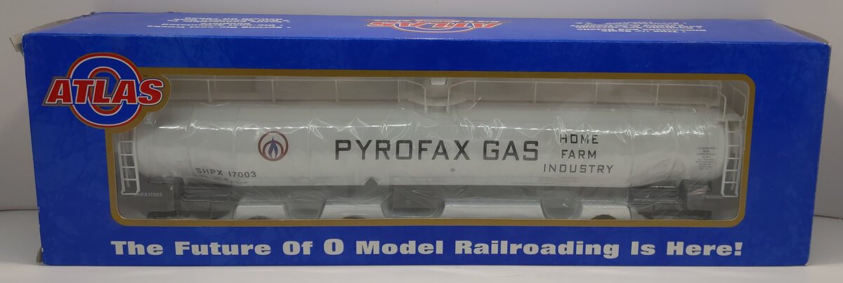 Atlas 6402-2 O Pyrofax ACF 30,000 Gallon Tank Car #17003 - 3 Rail