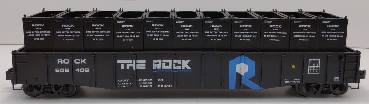 Lionel 6-17480 O The Rock Gondola with Containers