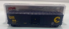 Atlas 50004006 N Chessie System/WM 50' Precision Design Box Car #35182