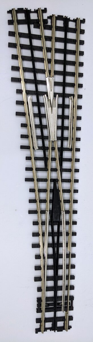 MTH 45-1052 O ScaleTrax Nickel Silver #6 Left Hand Remote Switch Turnout