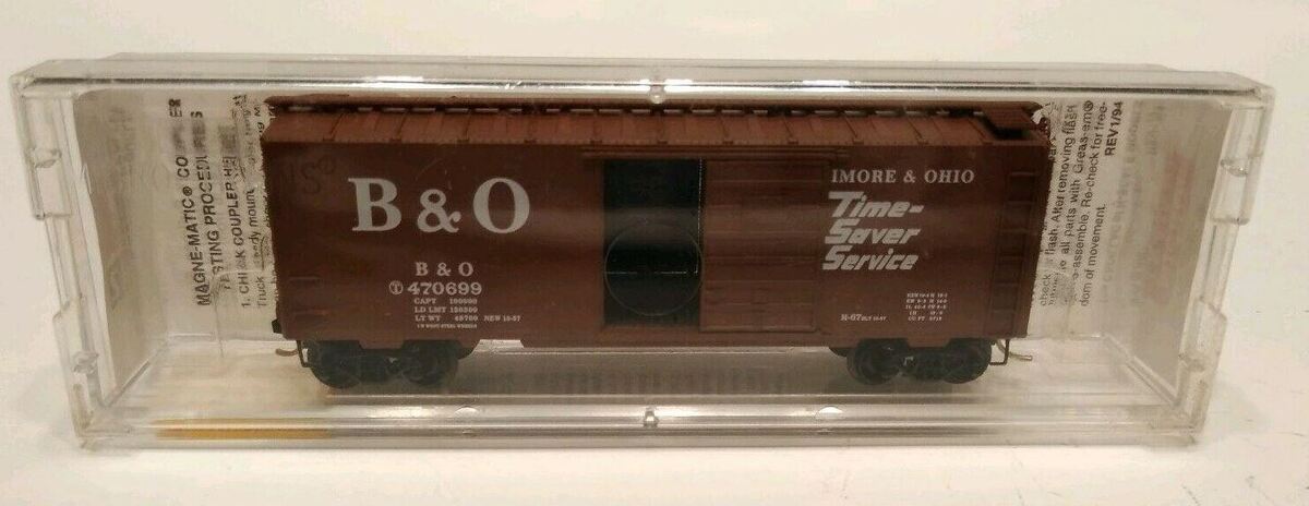 Micro-Trains 02000346 N B&O 40' Standard Single Door Boxcar #470699