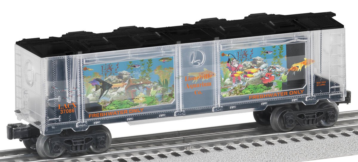 Lionel 6-37086 O Gauge Lionelville Aquarium Co. Fish Aquarium Car