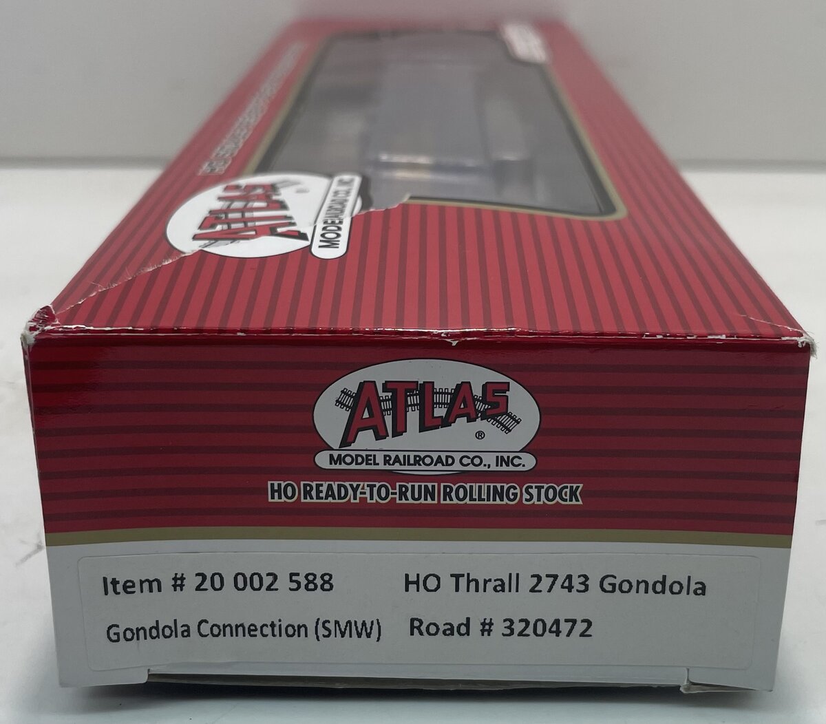 Atlas 20002588 HO Scale Gondola Connection Gondola Car #320472