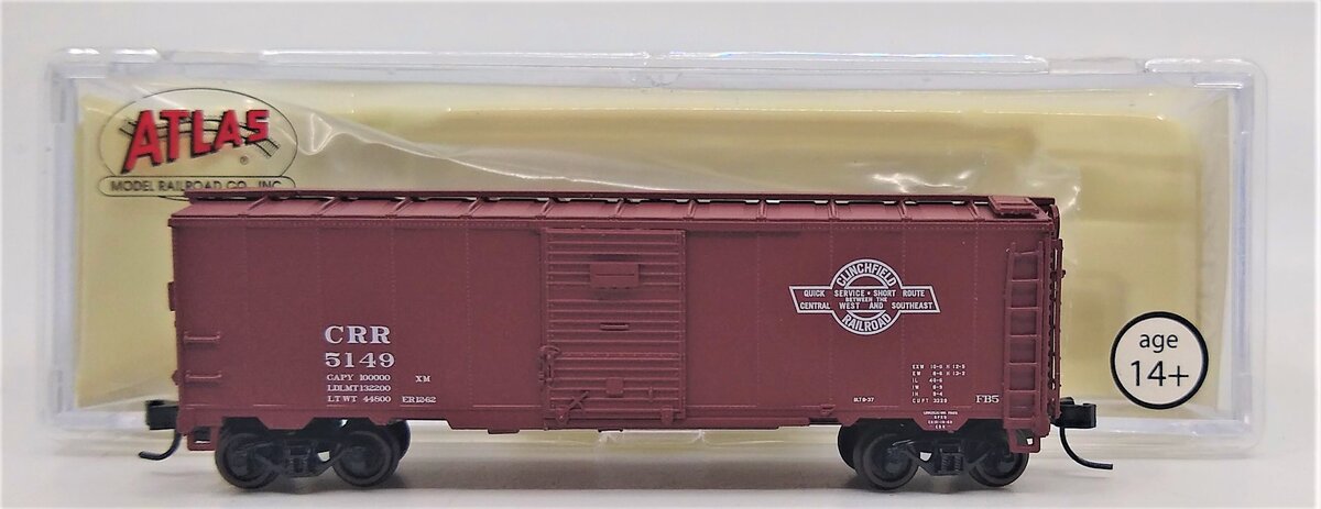 Atlas 50000743 N 1932 ARA Boxcar Clinchfield/Quick Service #5149