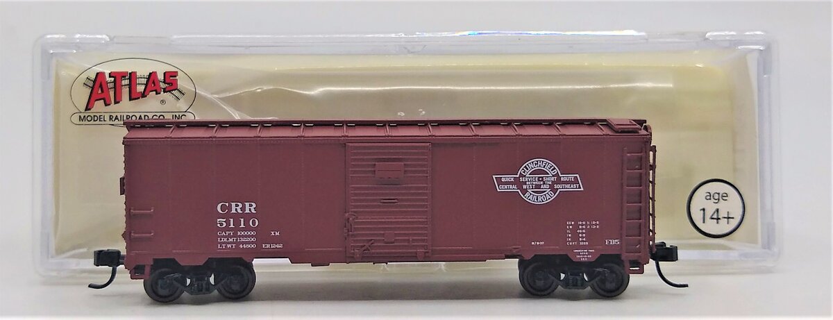 Atlas 50000742 N 1932 ARA Boxcar Clinchfield/Quick Service #5110