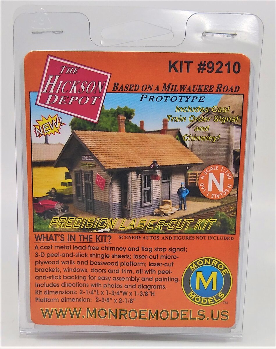 Monroe Models 9210 N The Hickson Depot Kit