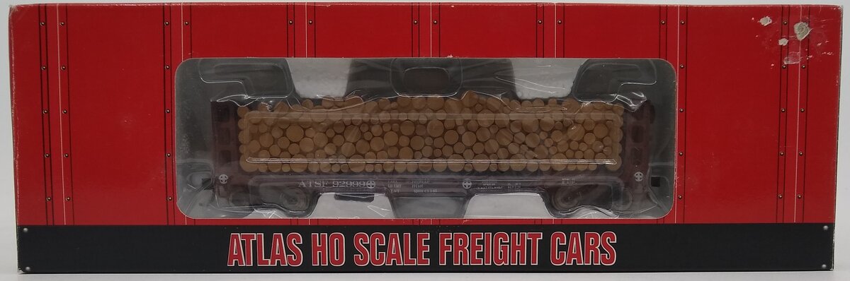 Atlas 1606-3 HO Santa Fe GSC Pulpwood Flat Car # 92999