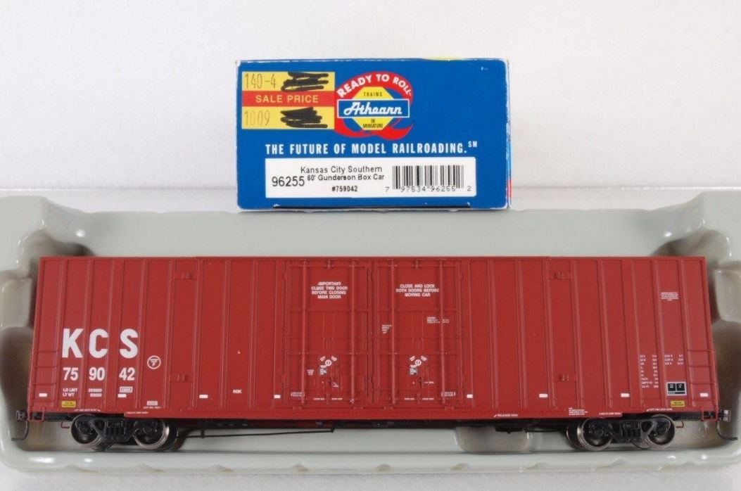 Athearn 96255 KCS 60' Double Door Hi-Cube Boxcar #759042