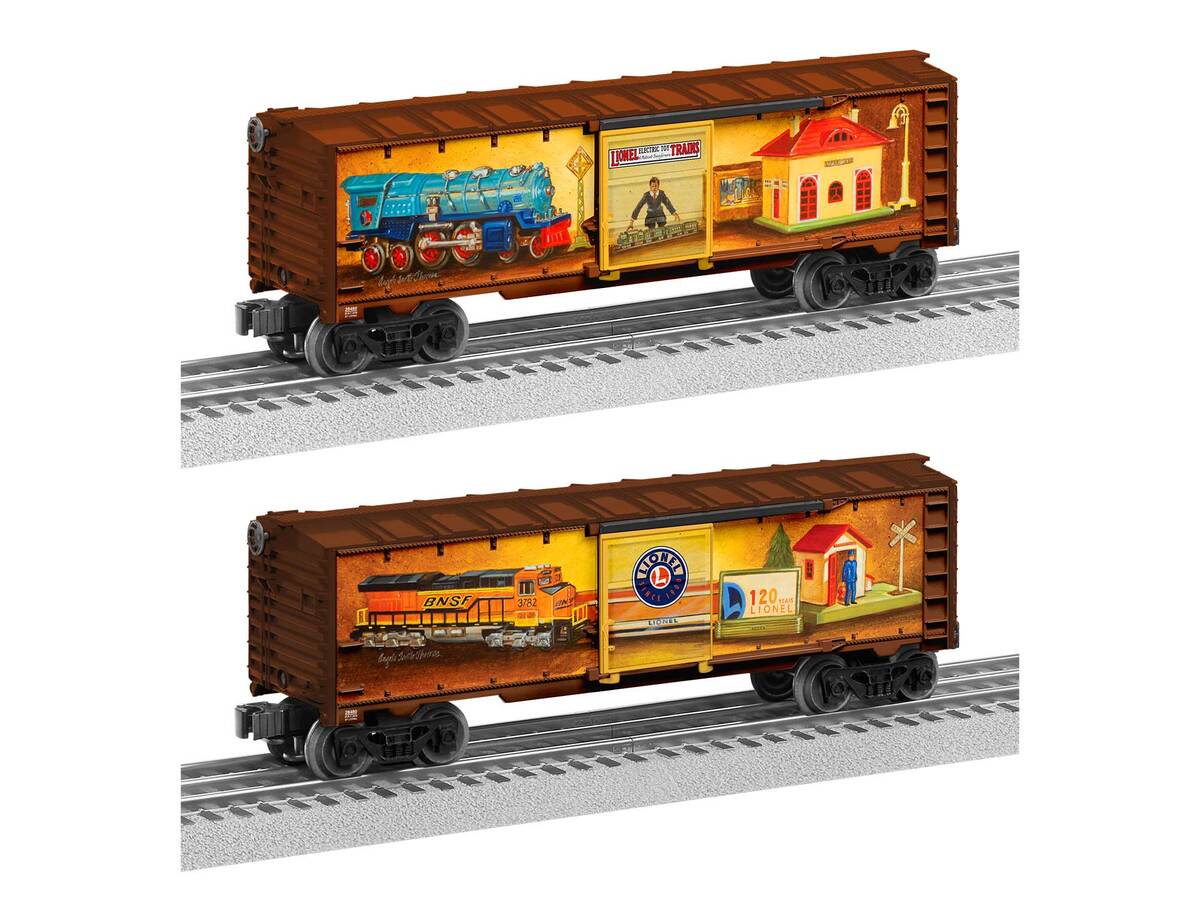 Lionel 2028480 O Gauge Angela Trotta Thomas 120 Years Best of Lionel Boxcar