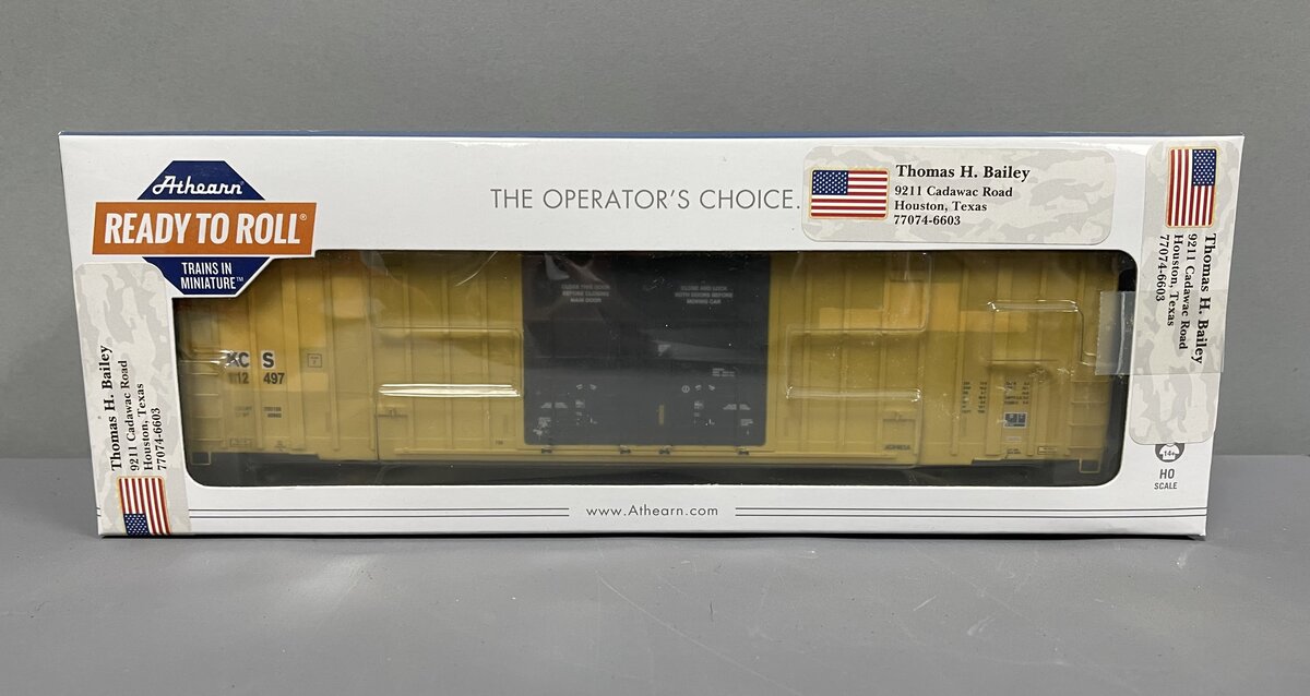 Athearn 75068 HO KCS RTR 60' Gunderson DD Hi-Cube Box #112497