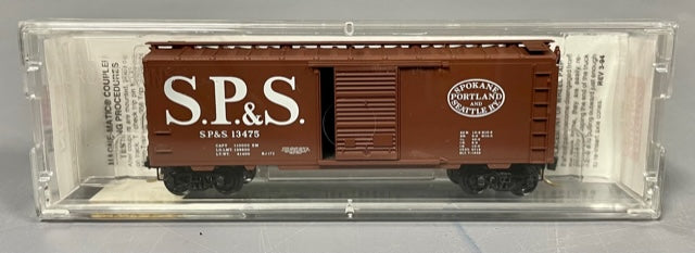 Micro-Trains 02000246 N Scale SP&S 40' Standard Single Door Boxcar #13475
