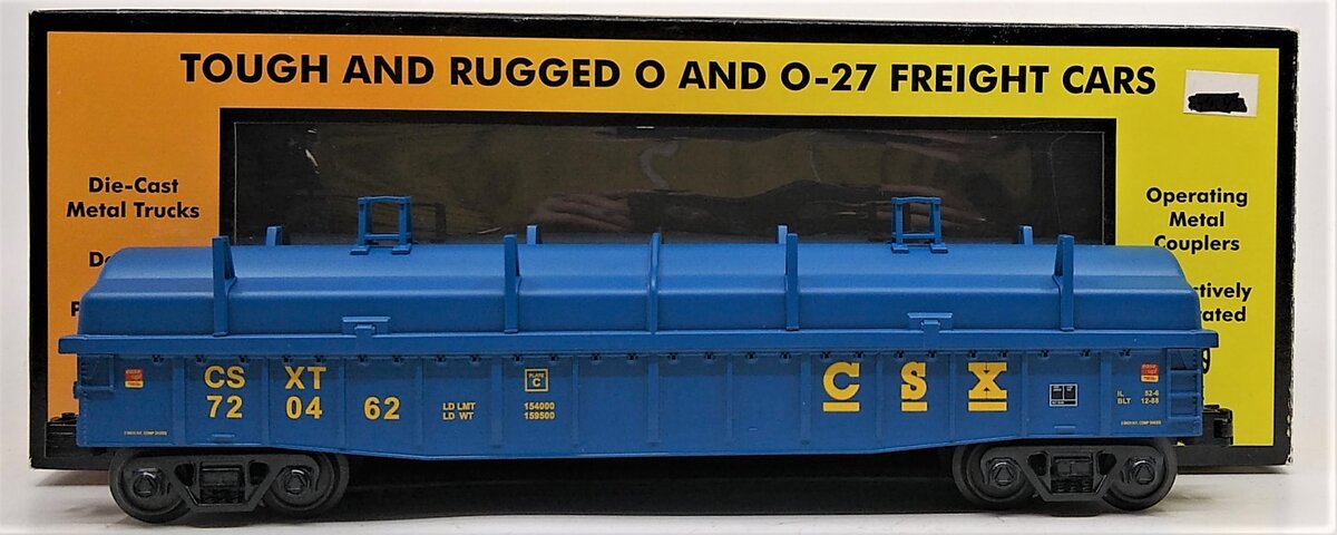 MTH 30-72087 O CSX Gondola w/Cover