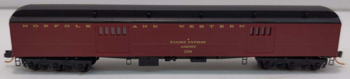 Micro-Trains 14700180 Norfolk &Western 70' Heavyweight Baggage Car #1334