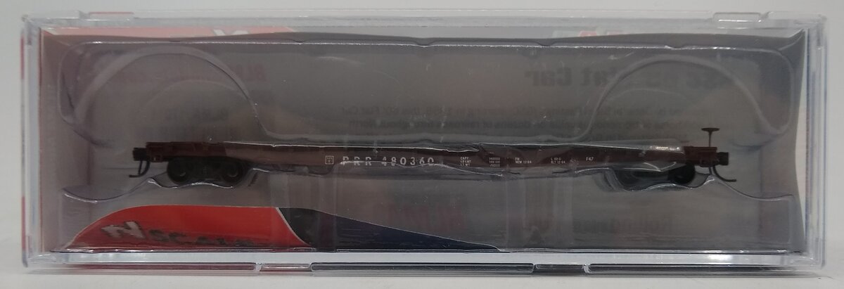 BLMA Models 17018 N Scale Pennsylvania RR GSC 60' Flat Car #480360