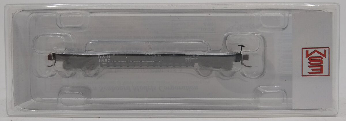Eastern Seaboard Models 210102 N Scale Delaware & Hudson GSC Well Car #16167
