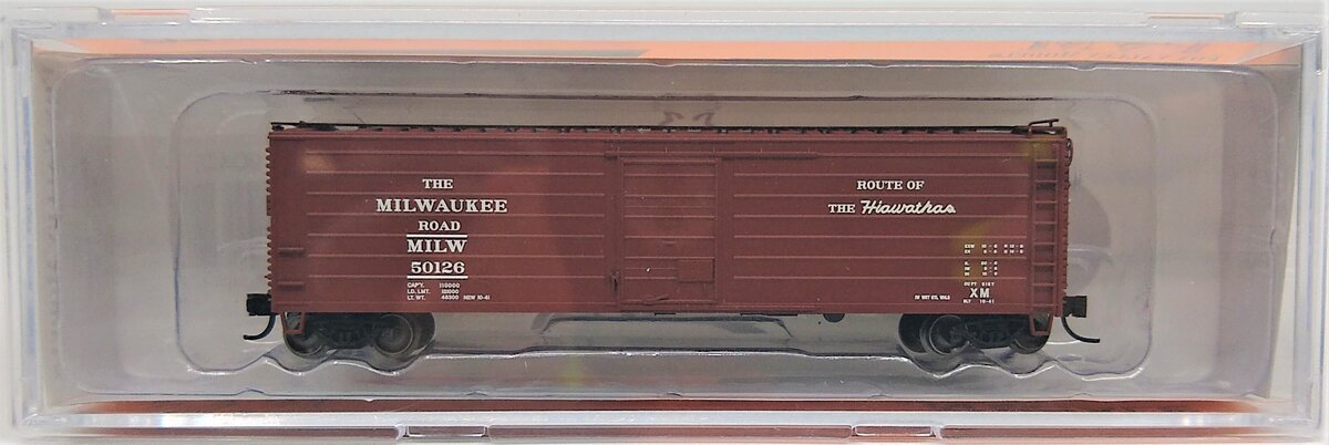 Fox Valley Models 90402 N Scale Milwaukee Road 50' Rib Side Hopper #50126