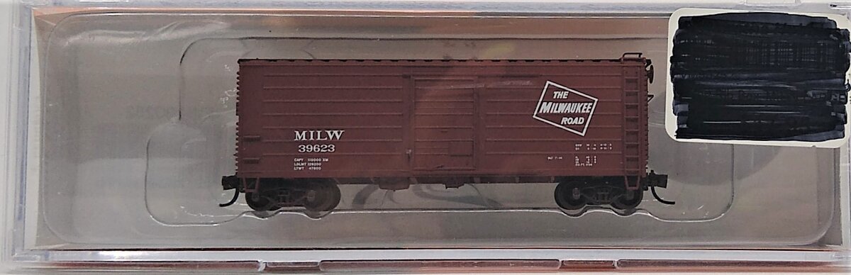 Fox Valley Models 9025-2 N Milwaukee Road Short Rib Box Car #39623
