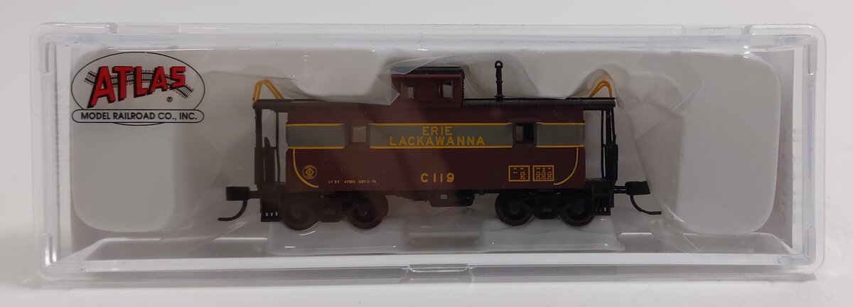 Atlas 50001775 N Scale Erie Lackawanna Cupola Caboose #C119