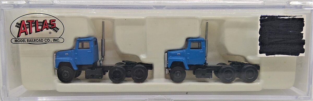 Atlas 2927 N Scale Blue 1984 Ford 9000 LNT Semi Tractor Cab (Pack of 2)