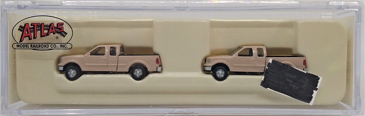 Atlas 2945 N Scale Tan 1997 Ford F-150 Standard Side Pickup (Pack of 2)